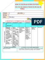 Sesion de Matematica Posterior y Anterior