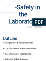 Bio-Safety in The Laboratory: Dan Freeman