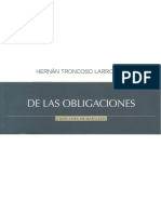 De Las Obligaciones - Hernan Troncoso Larronde