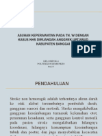 Asuhan Keperawatan Pada Tn. W Dengan Kasus Nhs Diruangan Anggrek Upt - Rsud Kabupaten Banggai