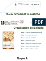 Charla: Secado de La Madera: 30 Julio 2021 / Plataforma Virtual TEAMS