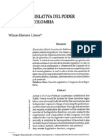 15 - La Rama Legislativa Del Poder Publico en Colombia