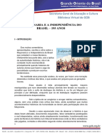 A Maçonaria e A Independência Do Brasil - 195 Anos