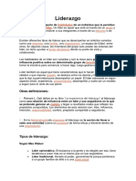 Liderazgo: Características y tipos de líderes en