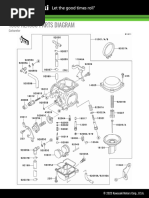 1995 Kawasaki 750 SXi Parts Diagram | PDF | Mechanical Engineering