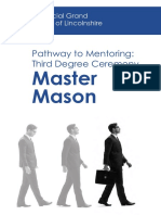 Master Mason: Pathway To Mentoring: Third Degree Ceremony