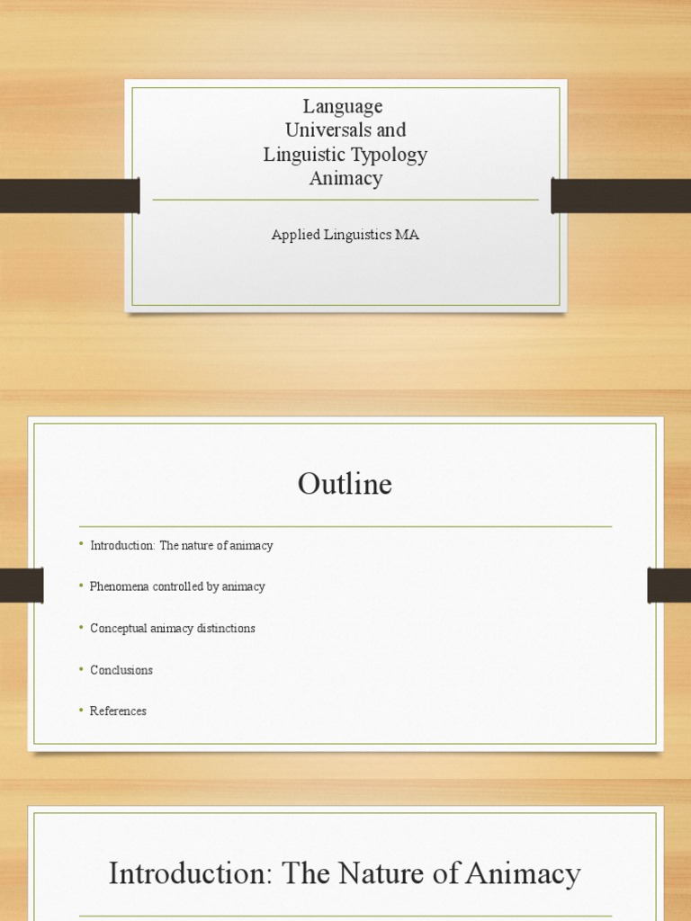 Linguistic Animacy Insights | PDF | Grammatical Number | Grammatical Gender