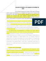 Claves Que Marcarán El Talento y Los Equipos de Trabajo en 2023