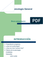 Introduccion A La Psicología General