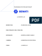 Foro Tematico Del Curso FR1 Logistica Ii