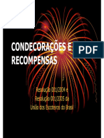 Recompensas e condecorações escoteiras