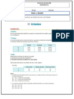 Resuelve Problemas de Cantidad.: Tema 1: Edades