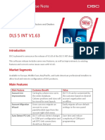 DLS 5 INT V1.63: Date: December 11, 2017 To: Global (Excl. NA) Distributors and Dealers