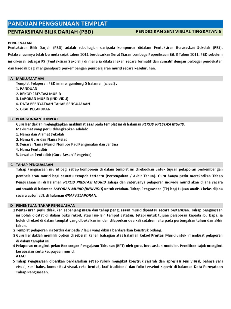 Pbd Psv Ting 5 2021 Pdf