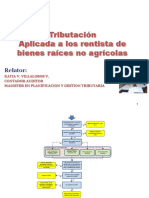 Tributación Aplicada A Los Rentista de Bienes Raíces No Agrícolas