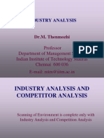 Industry Analysis: Dr.M. Thenmozhi