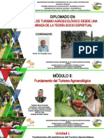 Módulo II. Fundamentos Del Turismo Agroecológico. Lcdo. Alfonso Fernández
