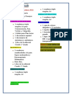 Lista de Útiles Escolares 2022