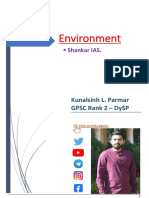 Environmental Biomes and Ecosystem Functions