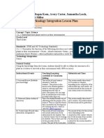 Technology Integration Lesson Plan Template 1