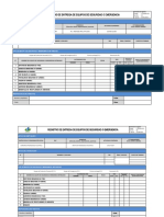 Registro de Entrega de Equipos de Seguridad O Emergencia: Código: F-SSOMA-021 Versión: 02 F. Aprob.: 07/01/2021