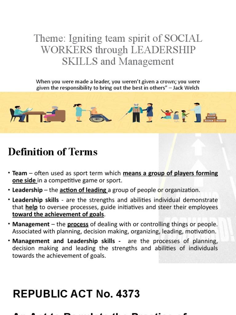 Social Workers - Team Building | PDF | Social Work | Leadership