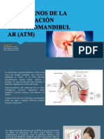 Trastornos de La Articulación Temporomandibul Ar (Atm) : Estudiantes