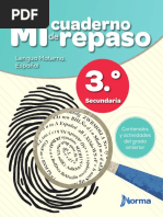 Cuaderno de repaso 3 Primaria_Alumno_formulario | PDF | Agua | Libros