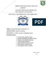 "Universidad Tecnológica de Los Andes" Facultad de Ciencias Jurídicas, Contables Y Sociales "Escuela Profesional de Derecho"