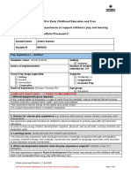 CHCECE036 Assessment Task 2 Portfolio Placement 2 v2