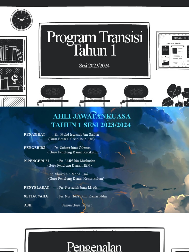Slide Program Transisi Tahun 1 Pdf Karier And Perkembangan 