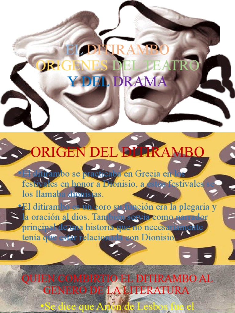 Orígenes y características del ditirambo en la antigua Grecia | PDF ...