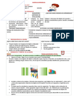 SESIÓN DE APRENDIZAJE Mat