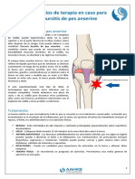 Ejercicios para aliviar la bursitis de pes anserine