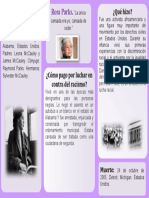 Infografia de Rosa Parks, Adela MORA 4to C.