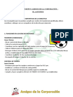 4.1. Delegación de Funciones Deportivas - Pichanga