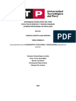 Semana 03 - Tema 01 - Tarea - Temas Relevantes de Evaluación en Una Institución Educativa