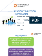 Organización Y Dirección Empresarial