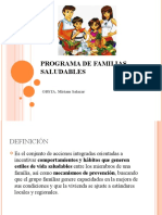 Programa de Familias Saludables: OBSTA. Miriam Salazar