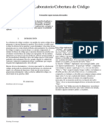 Informe de Laboratorio Cobertura de Código: Fernandez Lopez Luciana Alexandra