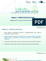 Módulo 1: Prácticas de Lectura: Docentes