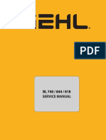 Backhoe Loader TLB 740 - 844 - 818 Service Manual