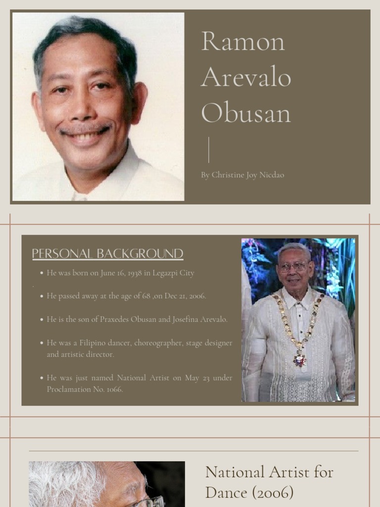Ramon Arevalo Obusan: by Christine Joy Nicdao | PDF | Physical Exercise ...