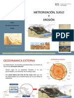 Meteorización Suelo y Erosión