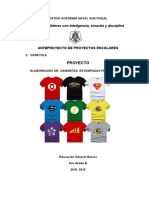 Proyecto 8vo B Anteproyecto Camisetas