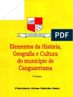 Elementos Da História, Geografia e Cultura Do Município de Canguaretama