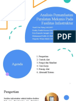 Analisis Pemanfaatan Peralatan Mekanis Pada Fasilitas Infastruktur