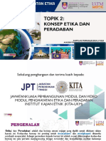 Topik 2 - KONSEP ETIKA DAN PERADABAN