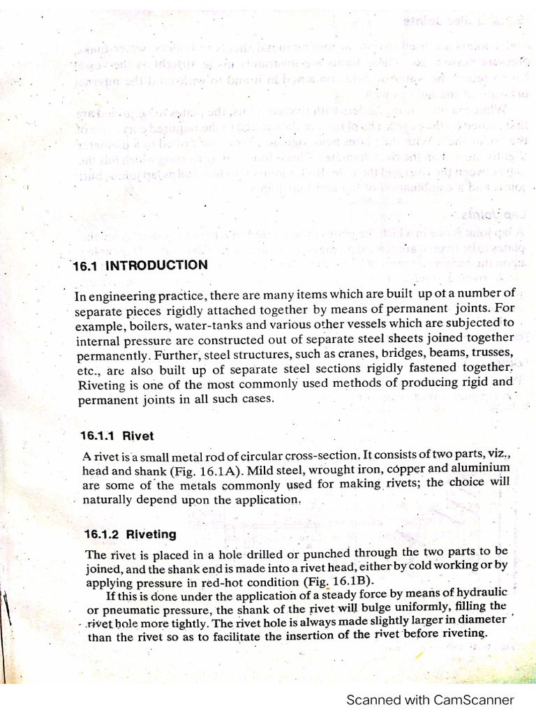 Rivet Joints Book Pdf
