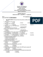 General Biology 1 Q1 Summative Test 1